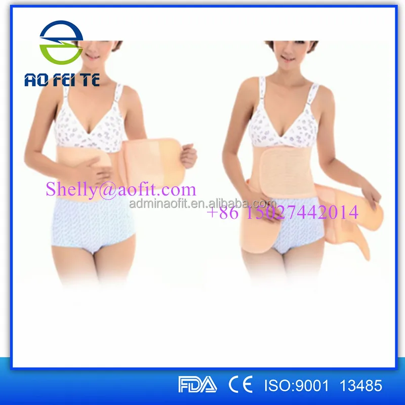 2022 new 3 in 1 no trace C-section postpartum Recovery Support abdominal pelvis Belt Wraps