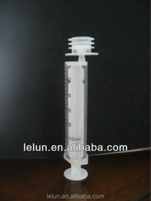 Non-luer tip food grade syringe