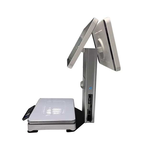 Hot Sale Professional Lower Price Android  15.6 +11.6 inch   pos system Electronic Weighing Scales with Barcode Printer