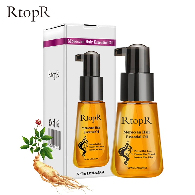 Moroccan Prevent Hair Loss Product Hair Growth Essential Oil Easy To Carry Hair Care Nursing 35ml Both male and female can use