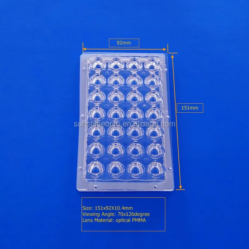 4x7 28W Outdoor E40 LED Lens Manufacturers