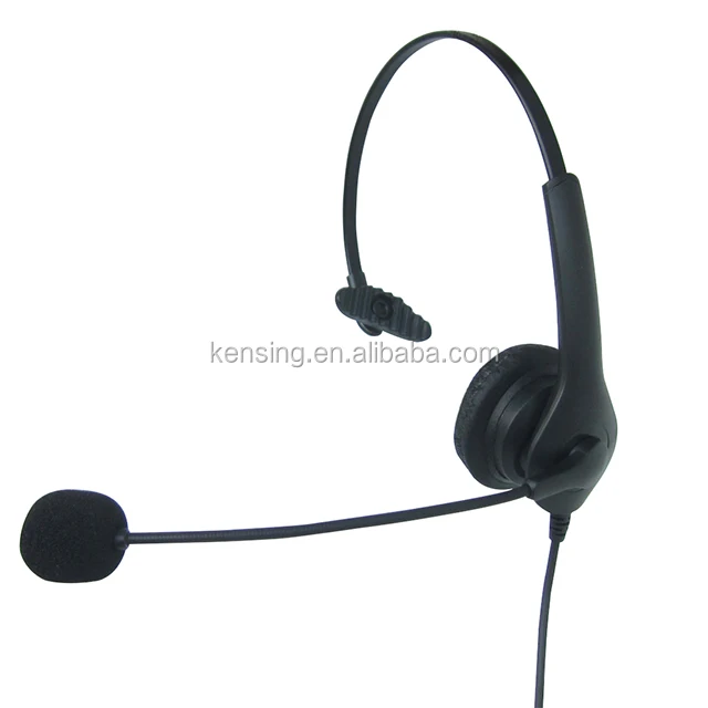 
new Monaural rj call center headset with noise cancelling microphone for office telephone and call center 