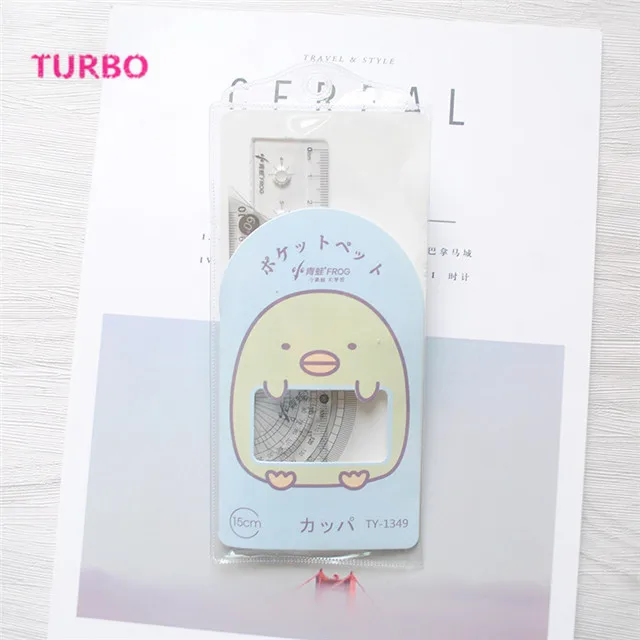 Yiwu, профессиональный производитель новых современных экологически чистых канцелярских принадлежностей для школы, офиса, набор многофункциональных пластиковых линейки