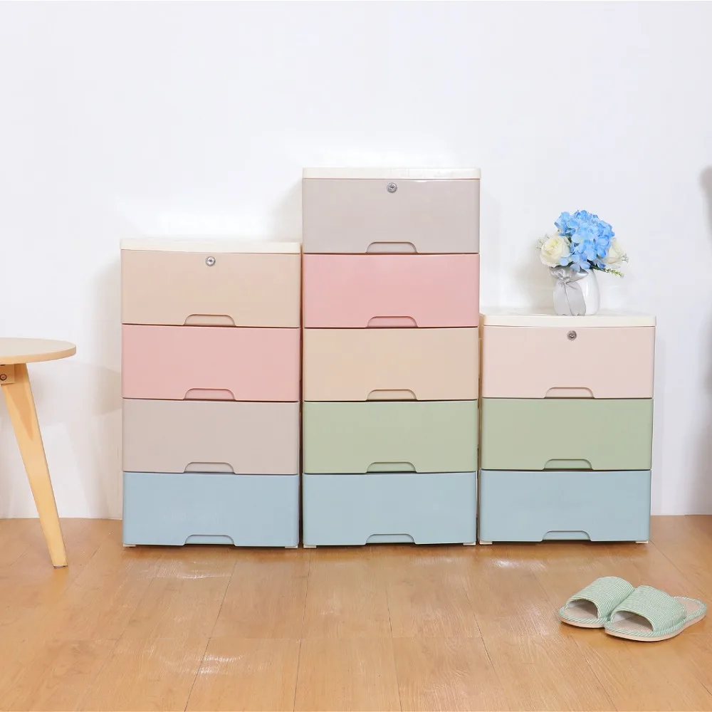 
Household plastic storge organizer baby drawer organizers 
