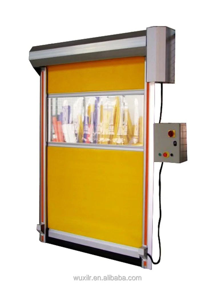 Wuxi Factory OEM High Speed Door Rapid PVC Rolling Door Fast Roll Up Gate