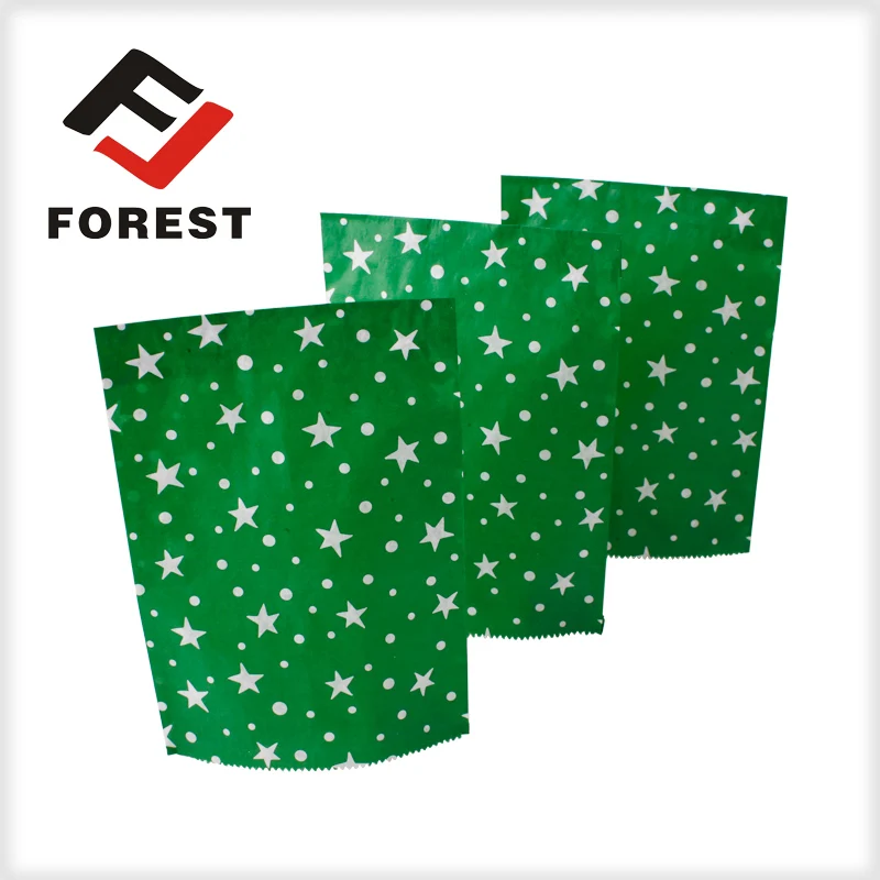 Candy-stripe Paper Gift Bags Great Party Bags Various Colours X 12 Food Top Customized Offset Printing Corn FL Coated Paper