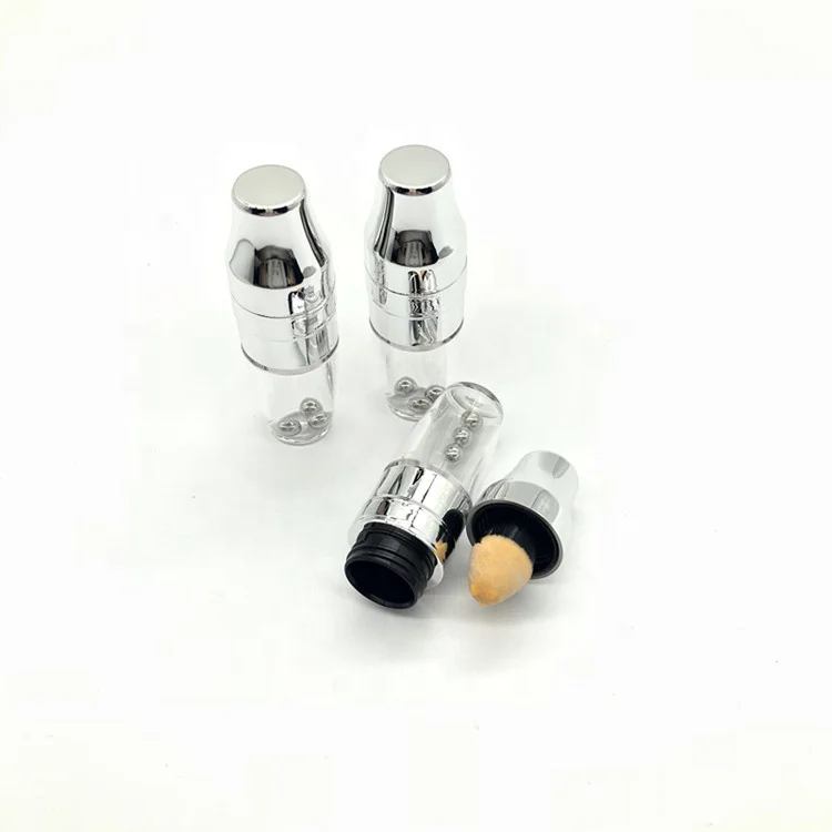New design 5ml empty plastic lip gloss tube/ lip hloss tube packaging / custom liquid foundation powder container