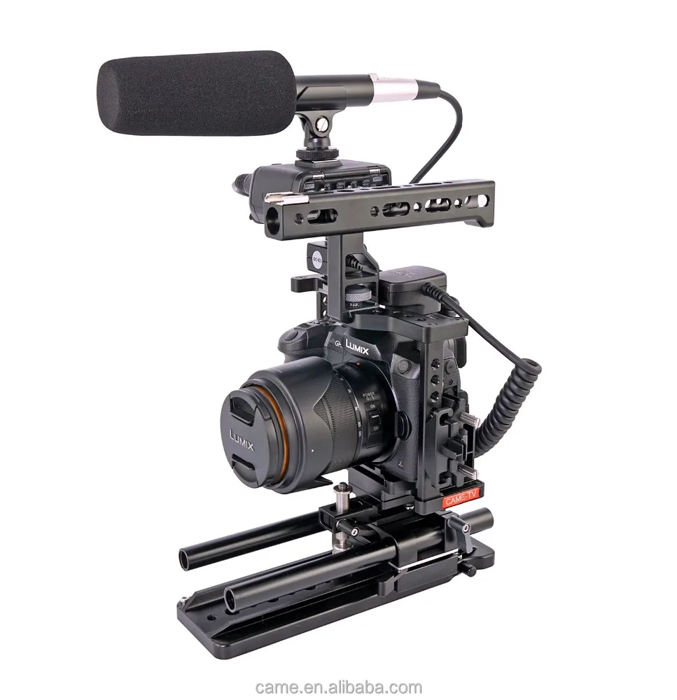 NEW!CAME-TV Guardian Cage For GH5 GH4 A7S Camera Rig Z-GH5-1 Cold shoe mount