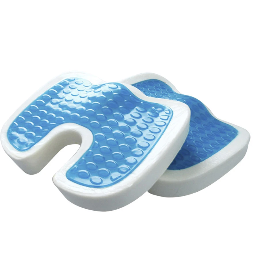 Garden Office Chair Funny Stadium Folding Fold Sitting Orthopaedic Gel Cooling Coccyx Memory Foam Seat Cushion With Cover