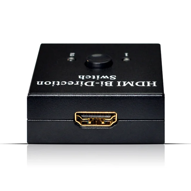 Hot sales Hdmi Switch 2x1 Or Hdmi Splitter 1x2 Hdmi Bi-direction Switcher Splitter Selector With 3d 4k*2k 1080p