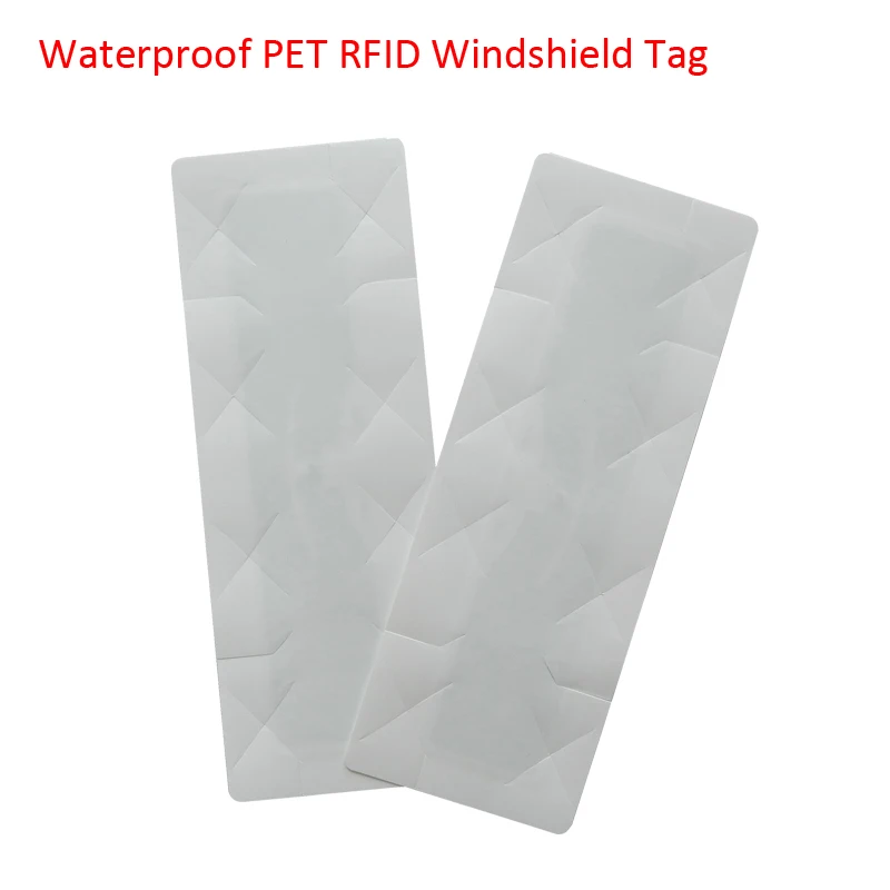 Vehicle ISO18000-6C Long Range Passive Smart UHF RFID Windshield Tag