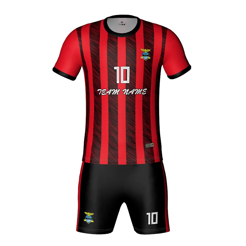 Prison uniform set plain american football shirts no name jerseys soccer clothes