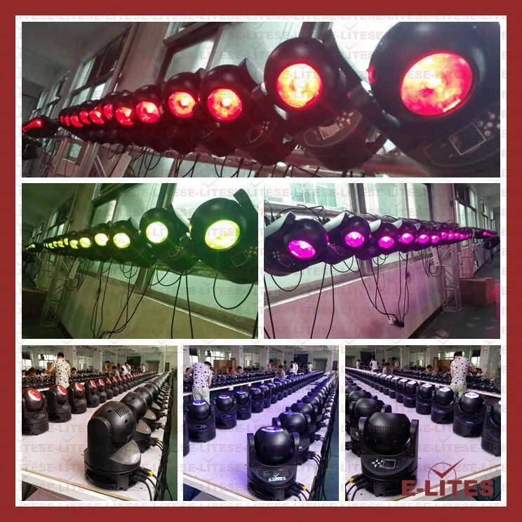 led 60w mobile head pan tilt head mini beam light for disco