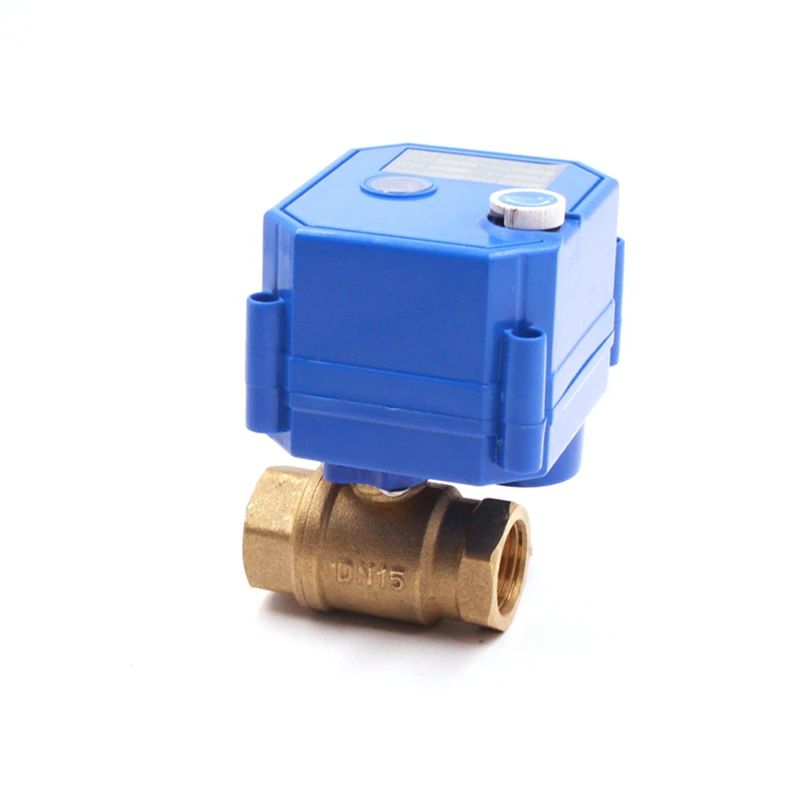 Motorized Valve for Water Treatment HVAC Auto Control 5V 12V 24V 110V 220V