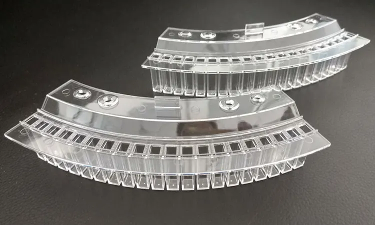 20 holes Dirui chemistry analyzer  disposable plastic cuvette disposable biochemical cup colorimetric cuvette plastic cuvette