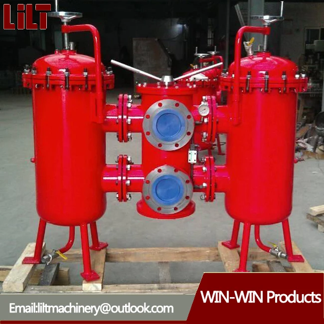 Hydraulic Return Oil Pressure Duplex Return Filter For Hydraulic System