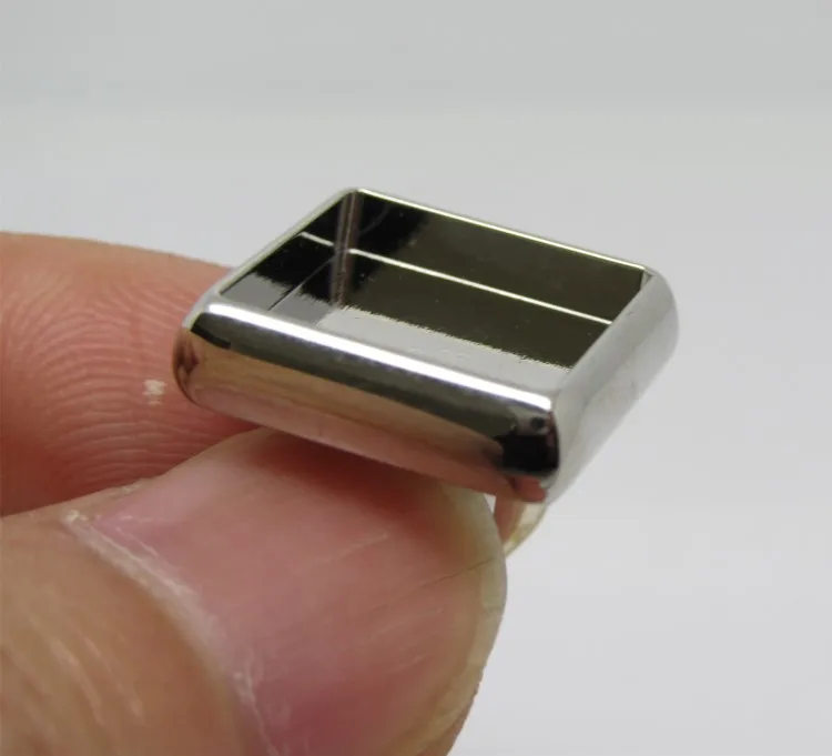 DIY jewelry metal cuff link tray brass custom square cufflink blanks