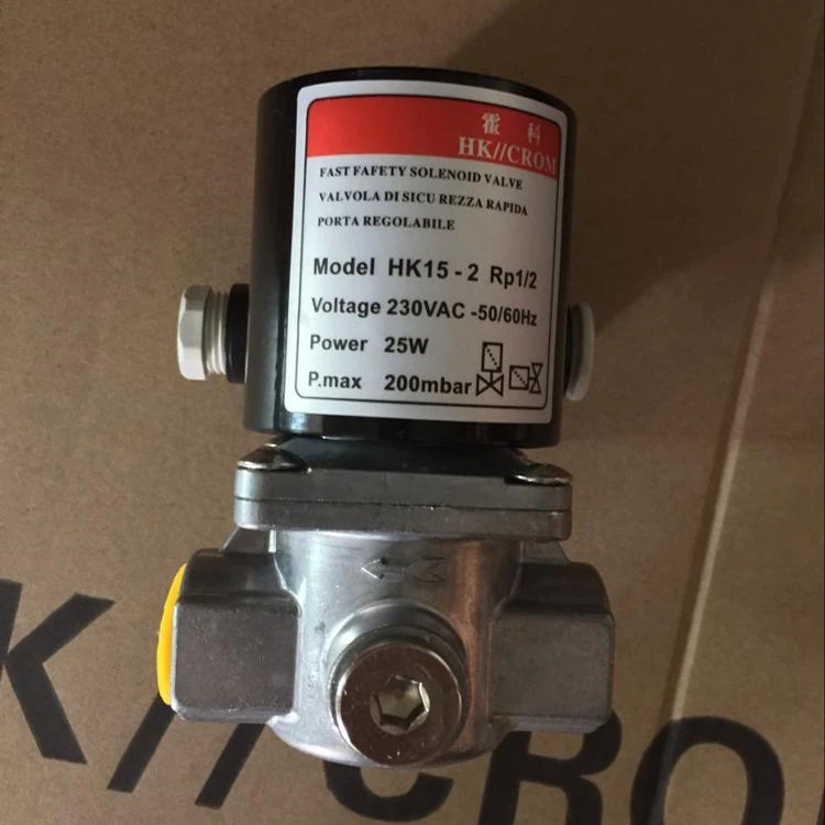 HK15-2 DN15    Natural gas solenoid valve HK15-2 DN15, HK20-2 DN20, HK25-2 RP1 DN25