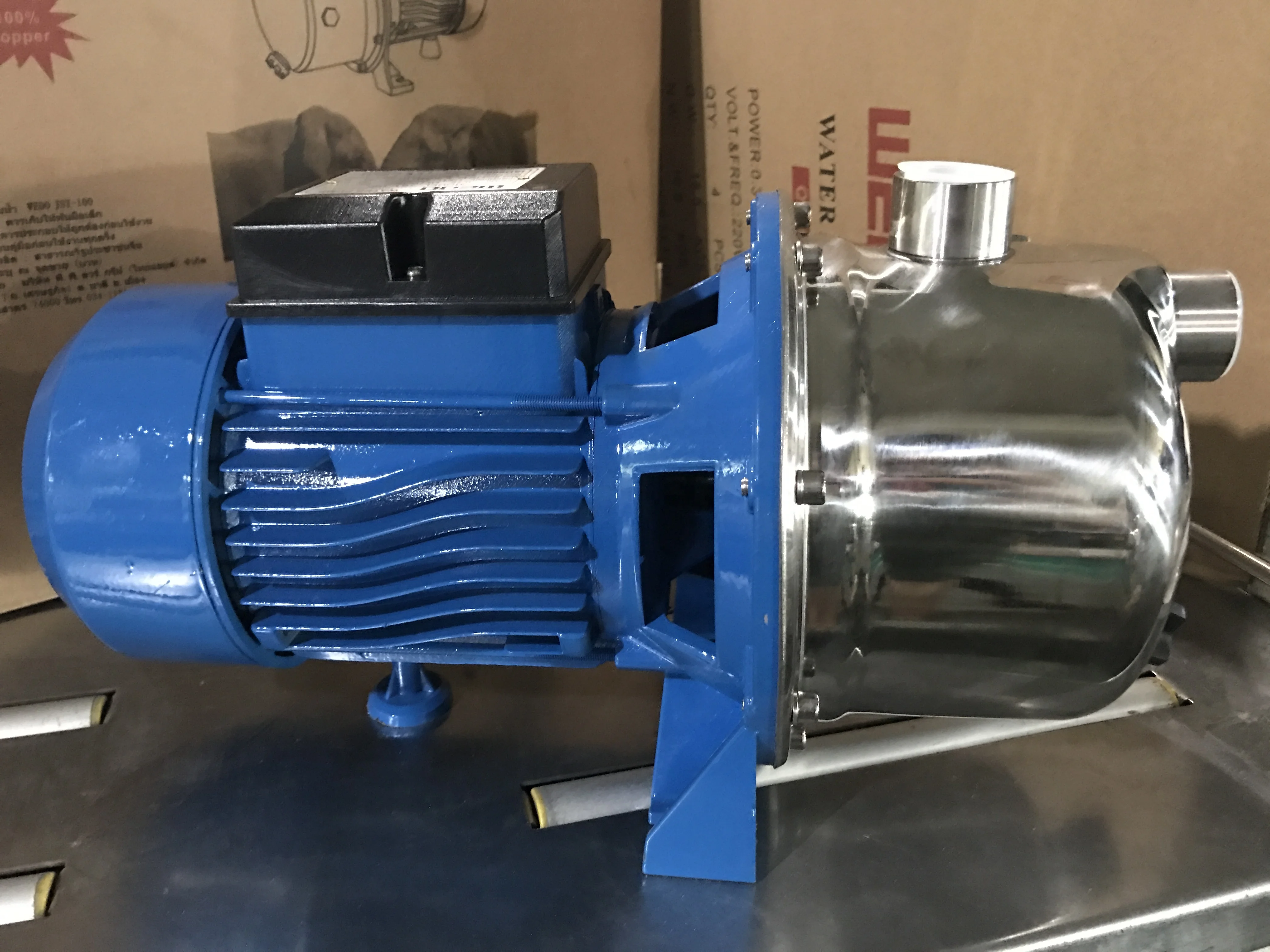  WEDO 0.5hp 1HP 1 horsepower single phase Stainless steel SELF-PRIMING irrigation water pump