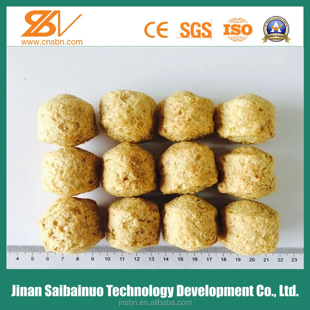 Soy Isolated Protein Production Line/Tvp/Tsp Soya Botanic Protein Making Machine