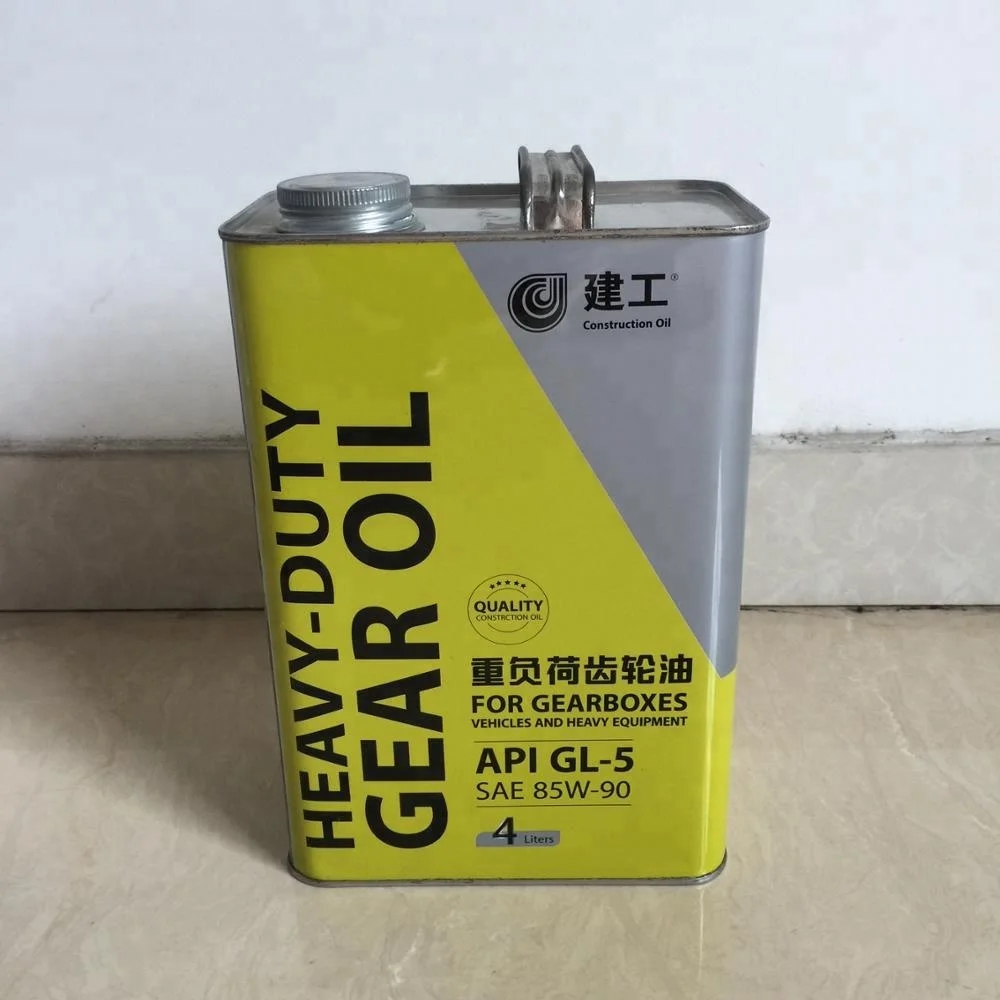 Wholesale 4 liter Rectangular F-style Paint Engine Oil tin Cans China Manufacturer