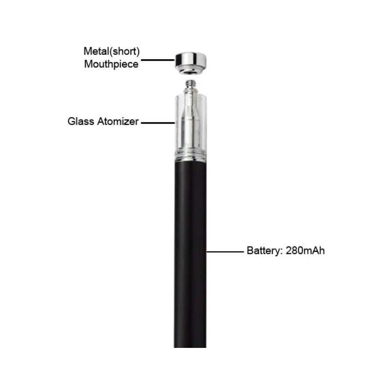 
Best sell 0.3ml 280mah battery disposable Ceramic CBD Vapor pen 