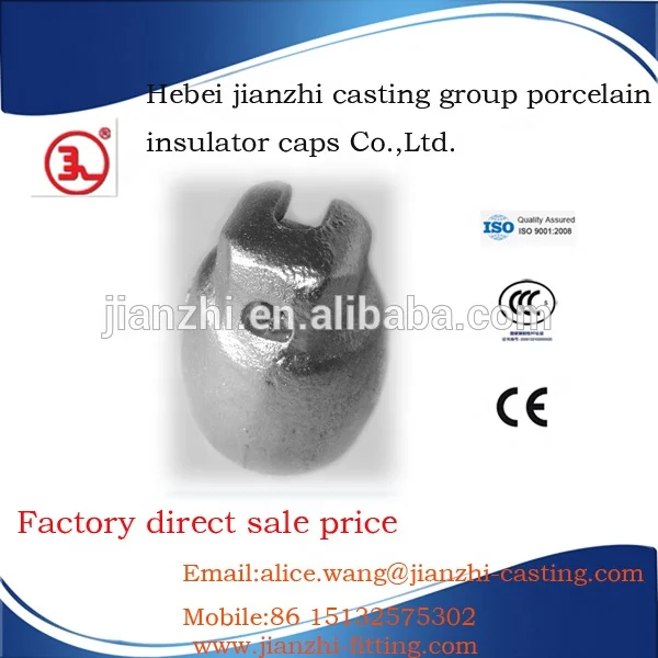 
High voltage glass insulators and accessories for overhead power transmission lines 