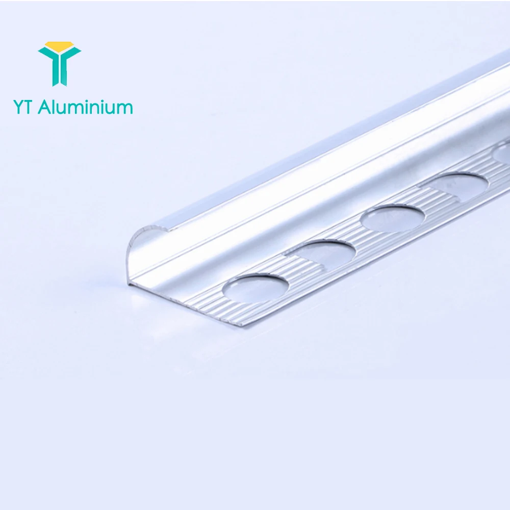 Customized Aluminum Tile Trim Profile L Shape T Shaped Metal Corner Edge Tile Trim