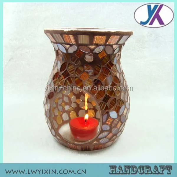 Мозаика стеклянная керосиновая лампа свечи горелки