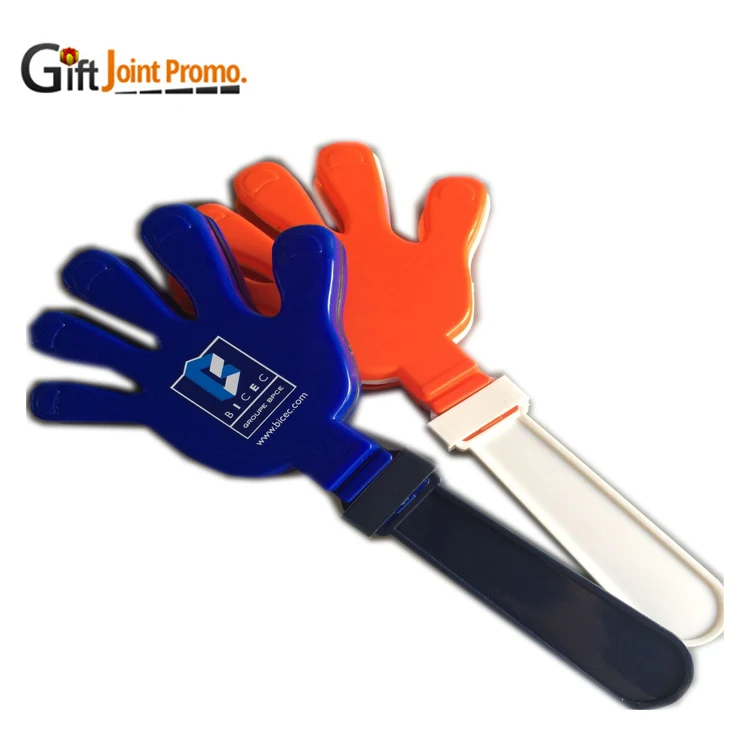 
Newly Cheap Custom LOGO Big Plastic Noise Party Hand Clapper 