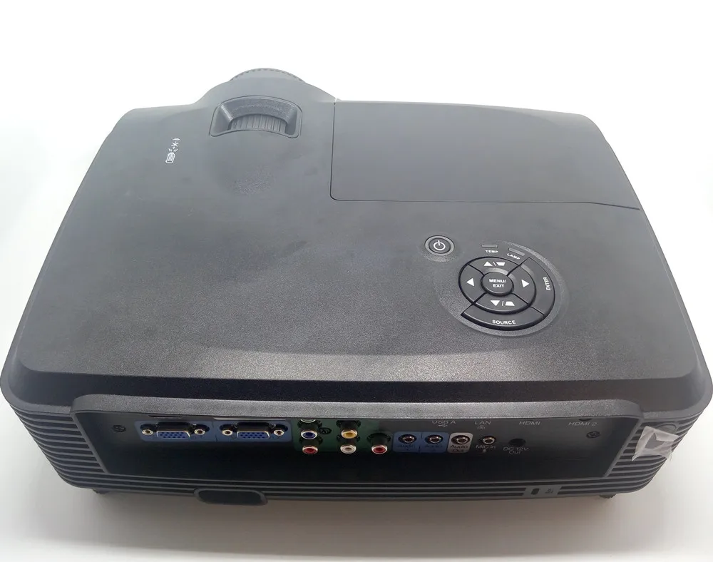 300 дюйма Родной 1080 P full HD 1920x1080 Видео Цифровой Proyector DLP Проектор для Бизнес Домашний Кинотеатр Кино