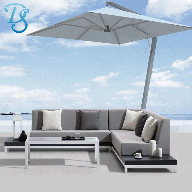 
High Quality Aluminum Outdoor Sofa Set. Luxury Furniture Outdoor Garden Upholstery Sofas 