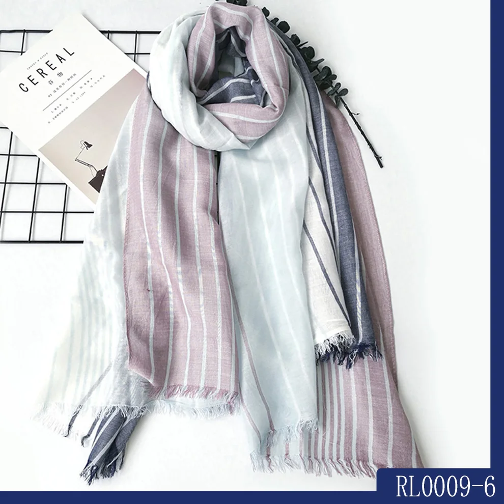 
Customized latest design silk modal scarf 