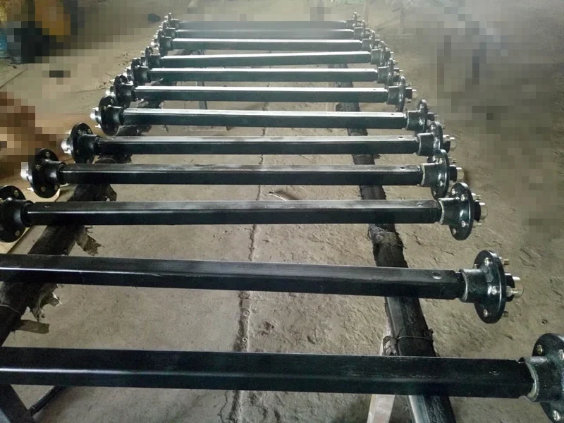 Camper trailer axle assembly high quality trailer axle from factory