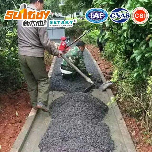 outdoor Porous concretes additive for pavement construction