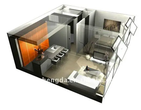 Beautiful and practical modular house