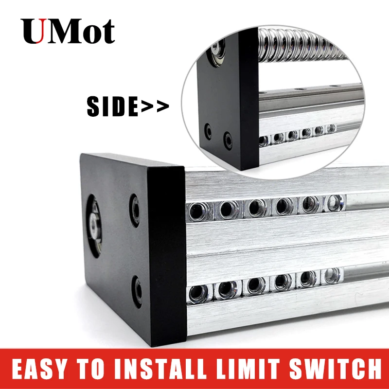 мкмот 120 мм ширина 100 мм-4000 мм длина Подгонянный линейный направляющий шариковый винт для ЧПУ diy kit часть