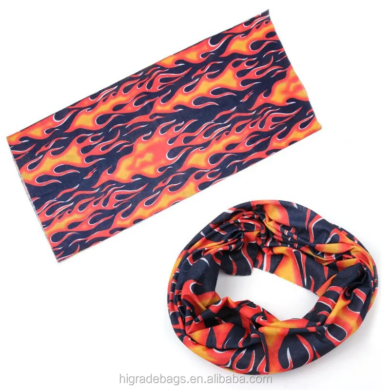 custom Seamless Tube multifunctional tubular printing bandana