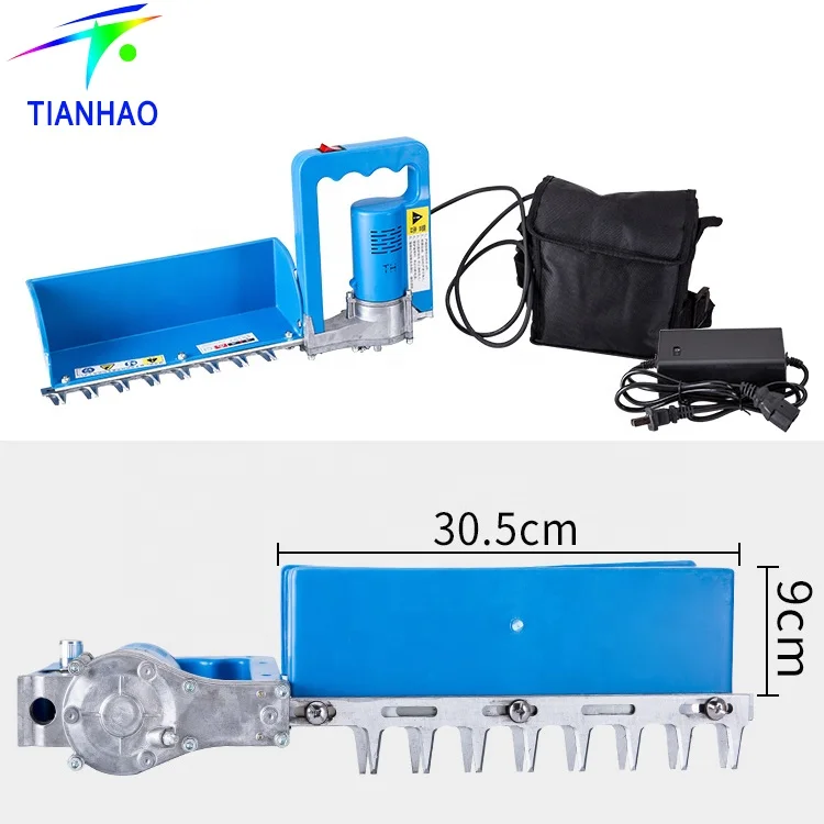 TH Newest Mini Battery Powered Tea Leaf Plucking Machine For Tea Plantation