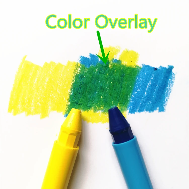 Silky pastel sets with water -soluble and color over lay good tool for painting