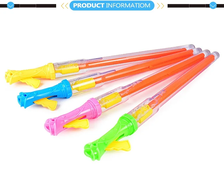 Wholesale giant wands tube toy soap bubble sword for kids