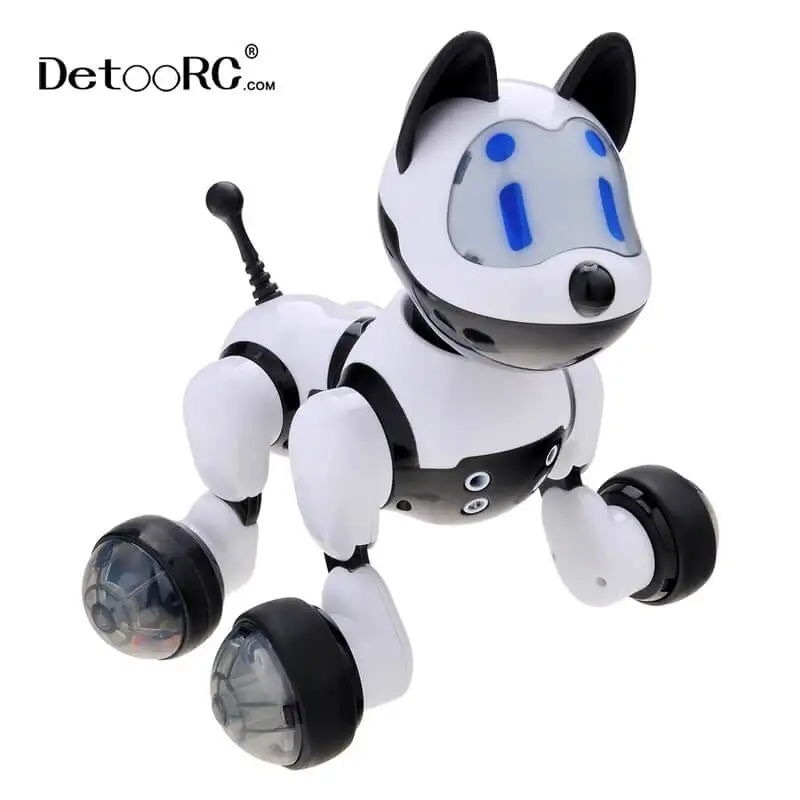 
Detoo New Children Dance Electric Folow Me Walking Alpha Intelligence Dog Robot Toy For Sale 