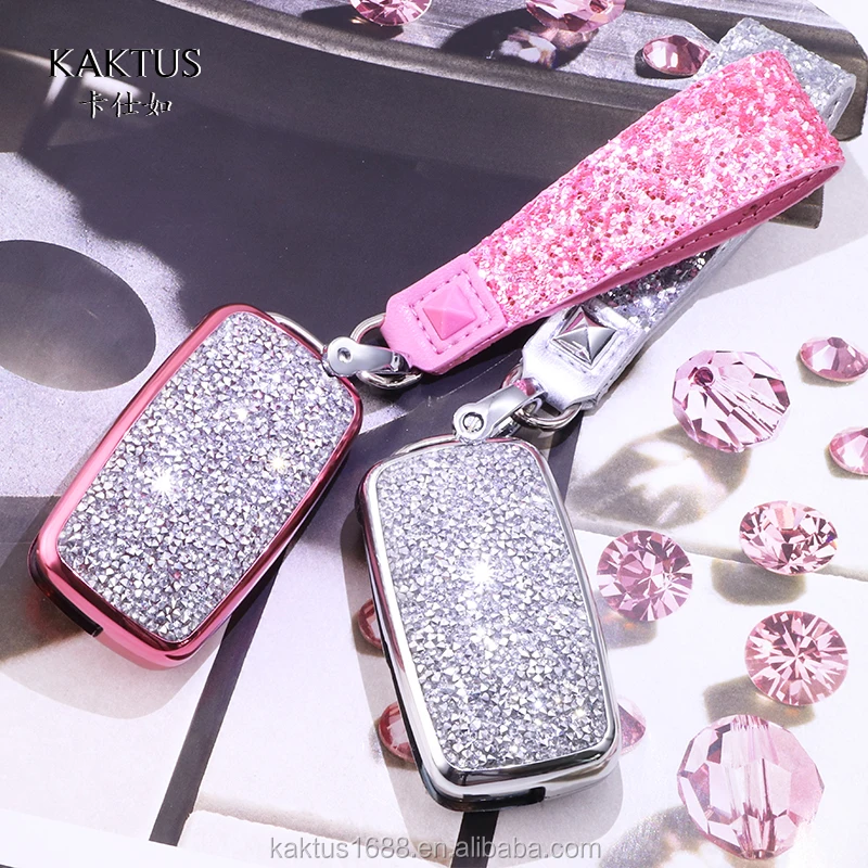 For volkswagen Lavida Gran Lavida Golf 6 BORA SAGITAR POLO Tiguan Car Key Case PC Diamond Crystalprotect Cover Car key shell
