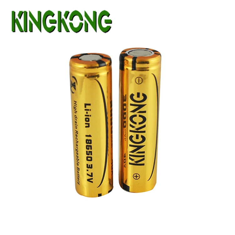 Wholesale 18650 3000mAh 3.7V  Li-ion  Rechargeable Battery