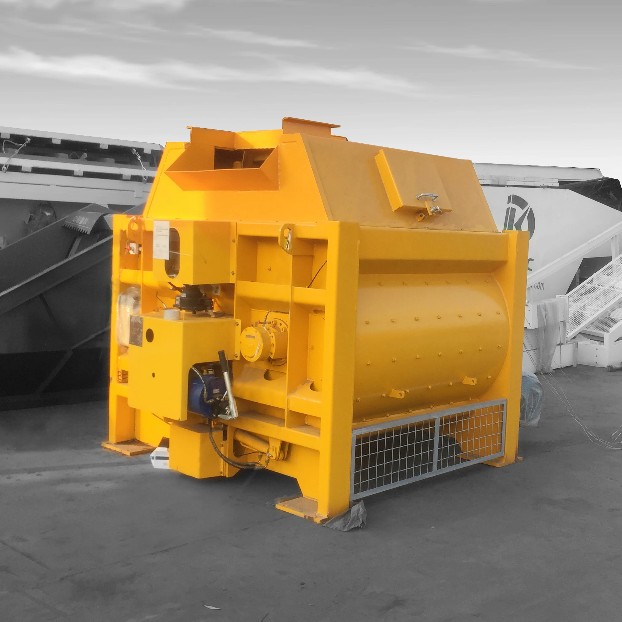 SICOMA Dry Mix 4500/3000 Twin Shaft Concrete Mixer Specifications