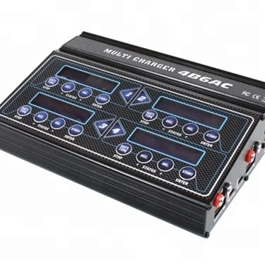 4B6AC 4x80 Вт RC Lipo Баланс Зарядное устройство/разрядник
