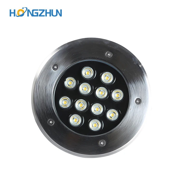 New product Ip65 outdoor Cob Bridgelux Adjustable rgb 6w 9w 12w 15w 24w 36w led underground lamp