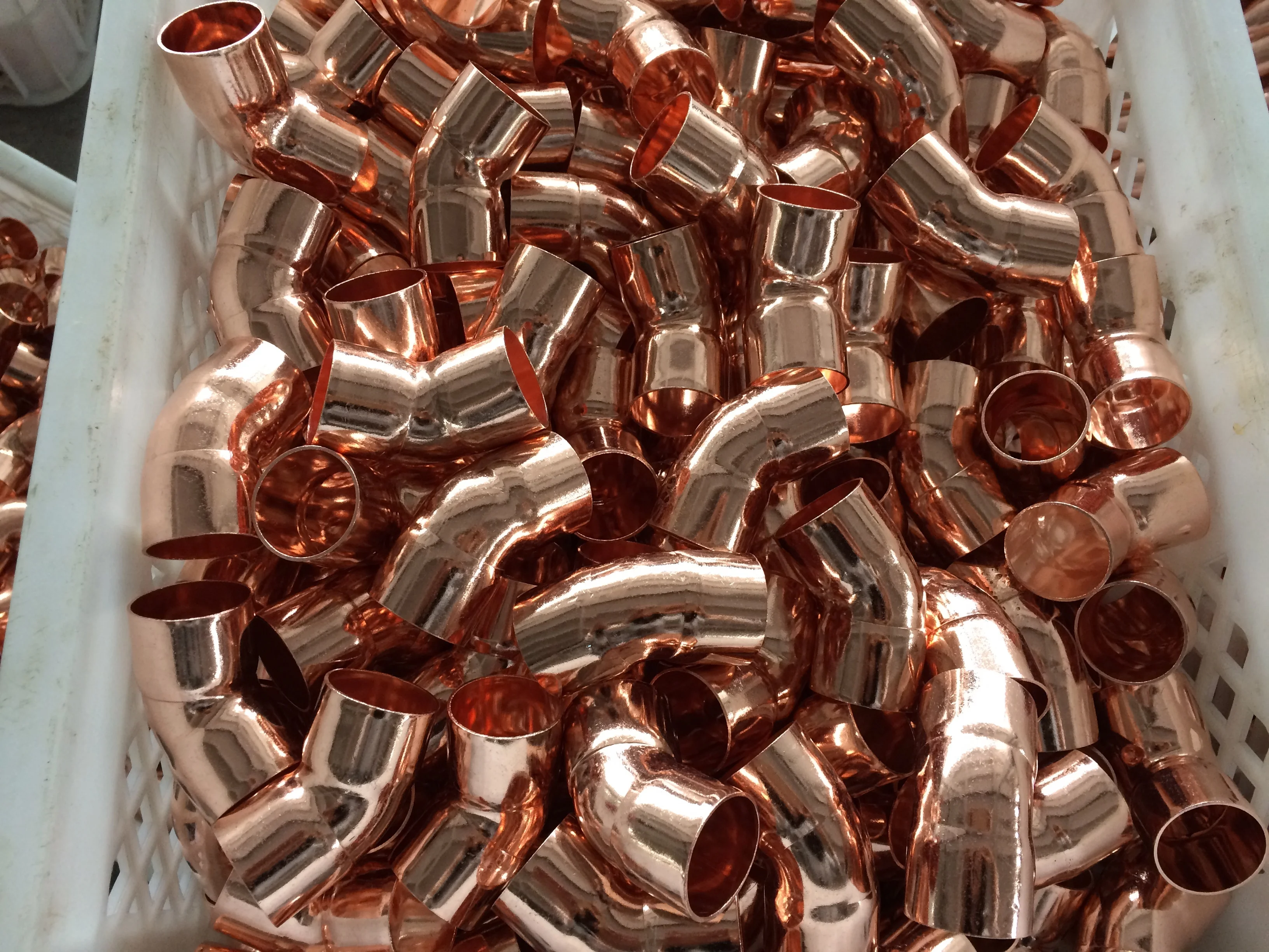 copper elbow  flaring  machine