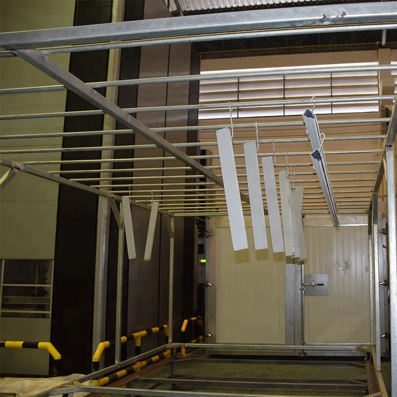 Automatic Electrostatic Aluminium Profile Powder Painting Equipment