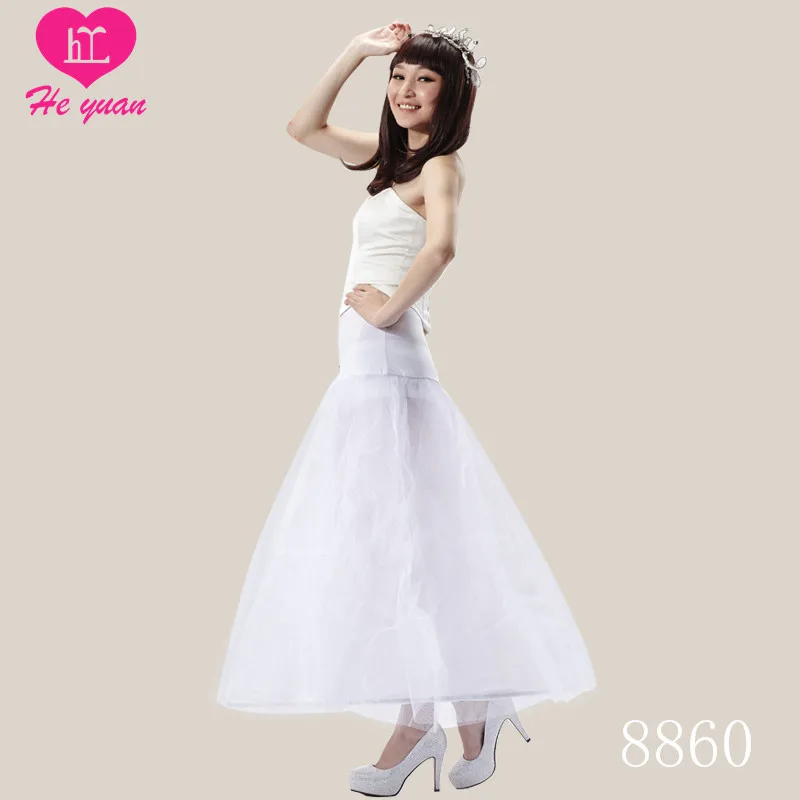 
P8860 Fashion 1 Hoop Bridal Dress Petticoat/ party Tulle Underskirt 